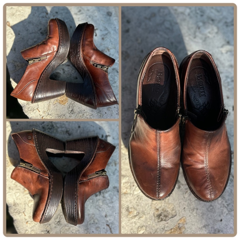 Born Famke platform clog booties - Picture 5 of 6